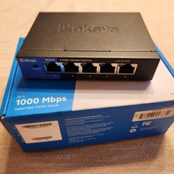 Linksys 5 Port Gigabit Switch