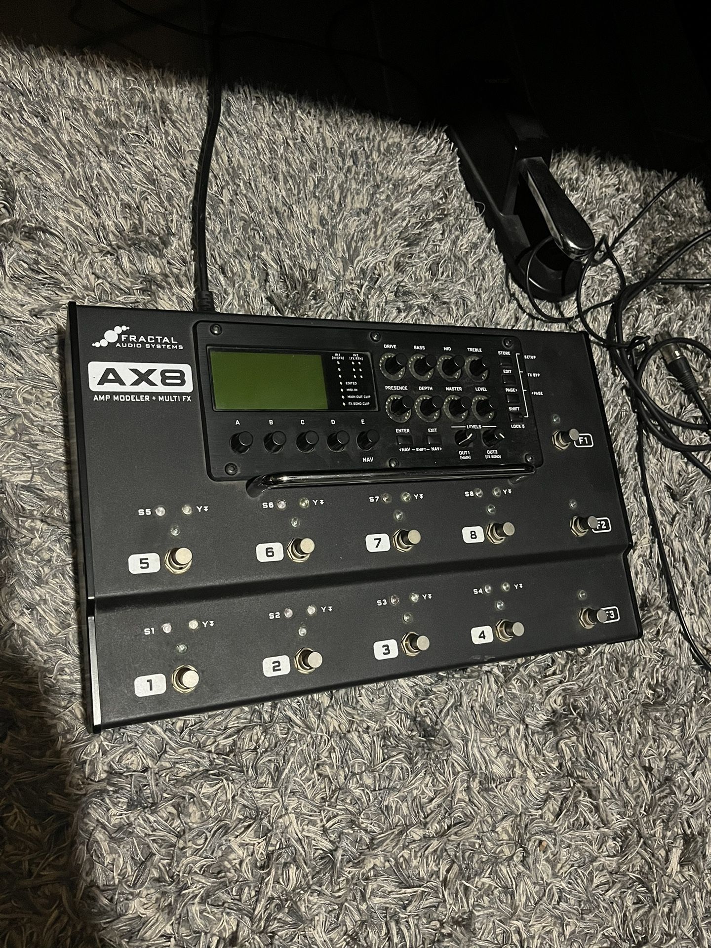 Fractal AX8 guitar Pedal