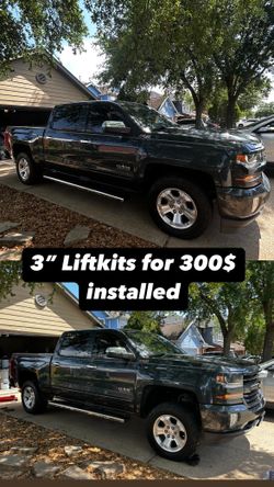 3” Liftkit For Chevy Silverado