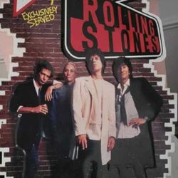 Rolling Stones Embossed Metal Voodoo Lounge 1994