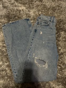 H&M Wide Leg Denim Jeans