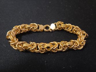 14k Byzantine Bracelet 