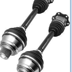 TAUTOY 8R0407271G 4G0407271F CV Axle Shaft Assembly 2 PCS