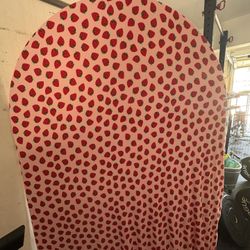 Party Wood Backdrop With Covers 