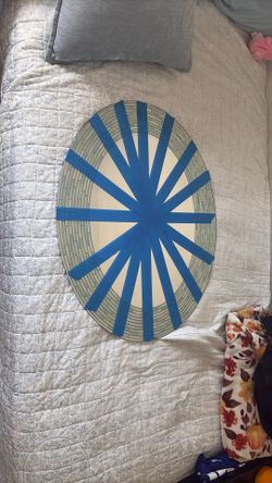 23 x 29 / Blue Tile Frame