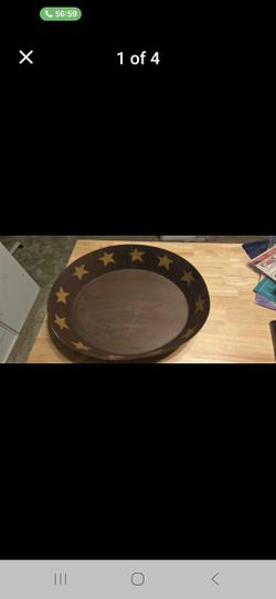 Rusting Brown Start Tray 17.5 Inch
