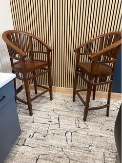 Wooden Bar Stools