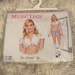 School Girl Costume Top