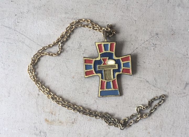 Knights of Columbus chain and cross $25