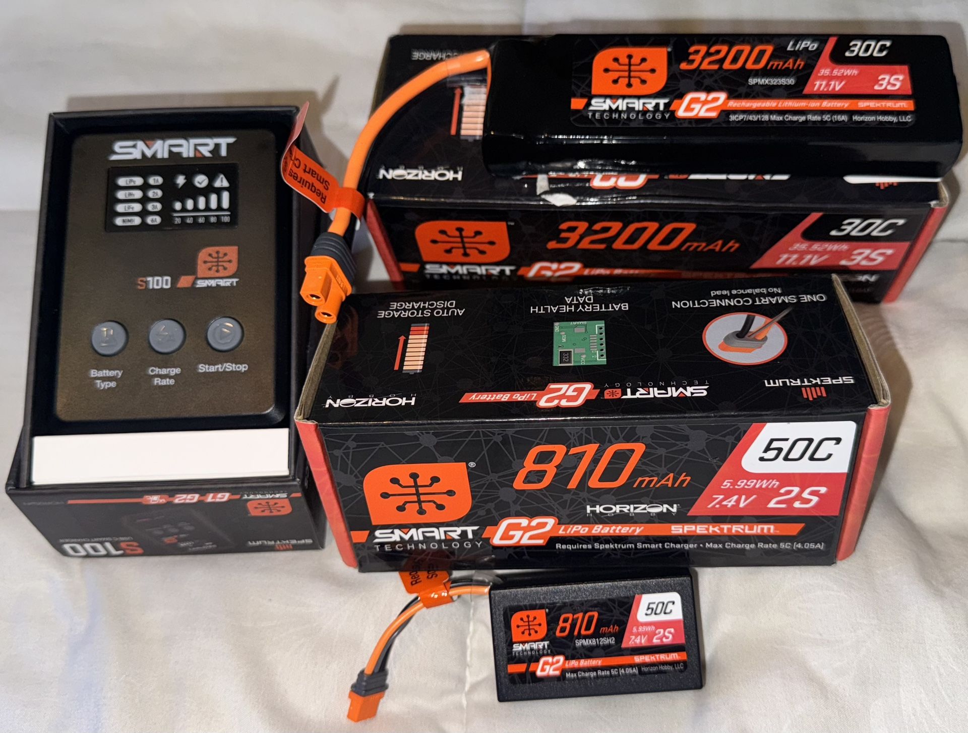 Spektrum Smart Charger and Batteries