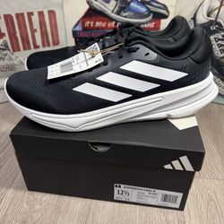 New Mens Adidas Supernova Ease JI1426 Black White Running Shoes Sizes 12.5, 13.5, 14