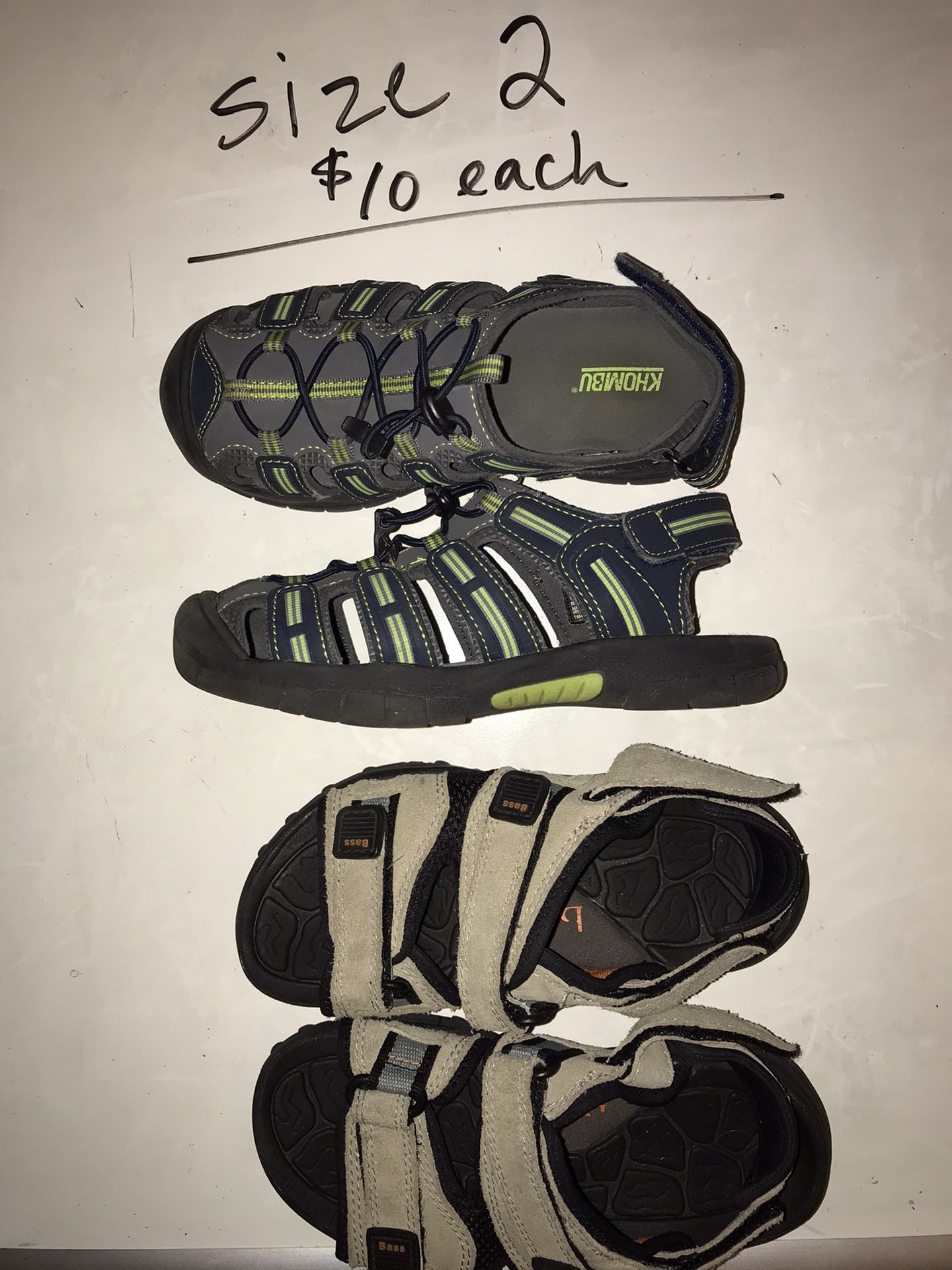 Boys SHOES! Size 2 (see multiple pics)