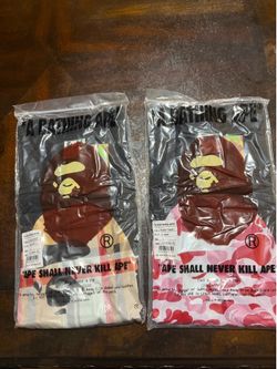 Bape shirts brand new