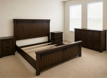 King four piece bedrooms set