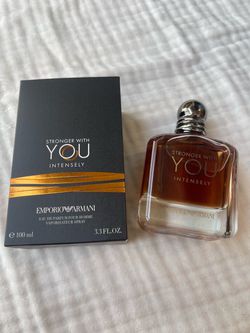 Armani stronger with you intensely men cologne