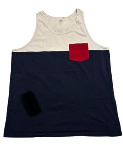 Men GAP Color Block Tank Top - Size M