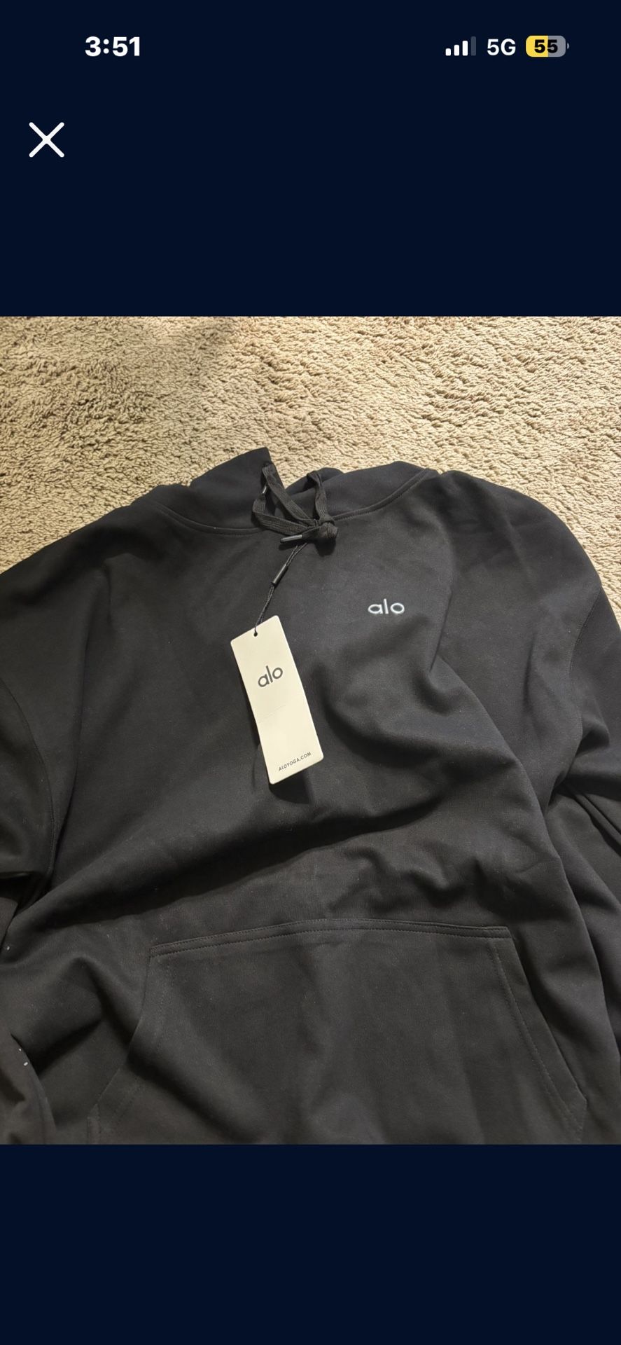 Size Small Alo Hoodie