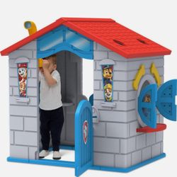 Kids Playhouse PAW Patrol Plastic Indoor Outdoor Play Yard