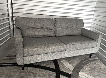 Nice Comfy XL 7 Foot Gray Couch!