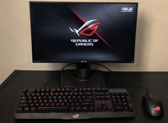 Asus rog gaming set up for cheap!