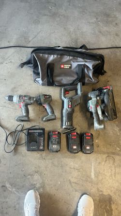 Porter Cable 18V  Cordless 4 Tool Combo Kit