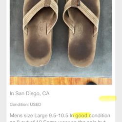 Size 9.5-10.5 Men Rainbows