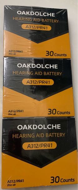 Hearing aid batteries A312