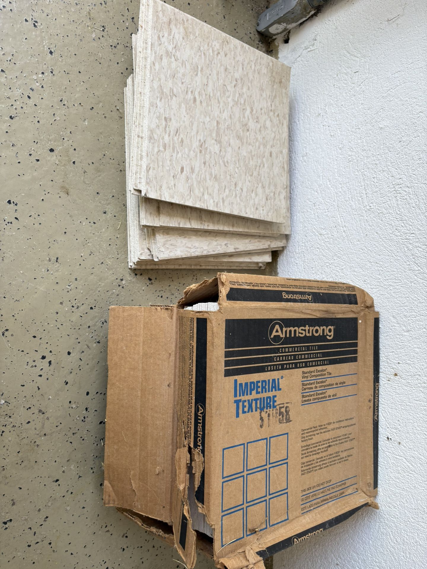 Imperial Texture VCT 12 in. x 12 in. Flooring