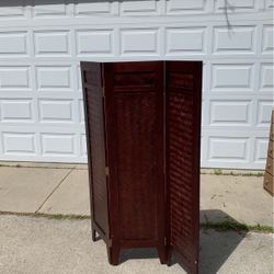 Wooden Dividing wall 51-0,75-63h