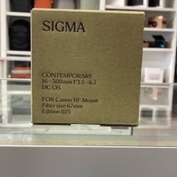 Sigma Contemporary 16-300mm F3.5-6.7 For Canon RF