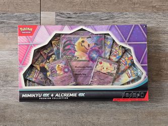 Pokémon Mimikyu Ex & Alcremie Ex Premium Collection 
