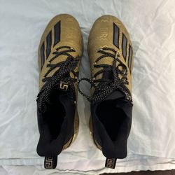 Size 10 Adidas Adizero Young King New Reign Gold/Black  display picture 3