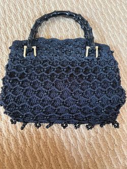 Beautifully beaded clutch-1950s
