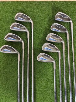 PING G2 Iron Set 2-PW Green Dot JZ Cushin Steel RH 9 Clubs Ping Grips