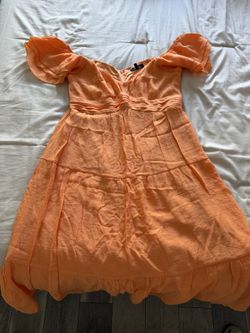 Orange Dress 
