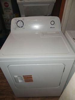 Amana White Electric Dryer