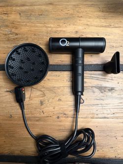 O2 Professional Hypersonic Hair Dryer + Attachments
