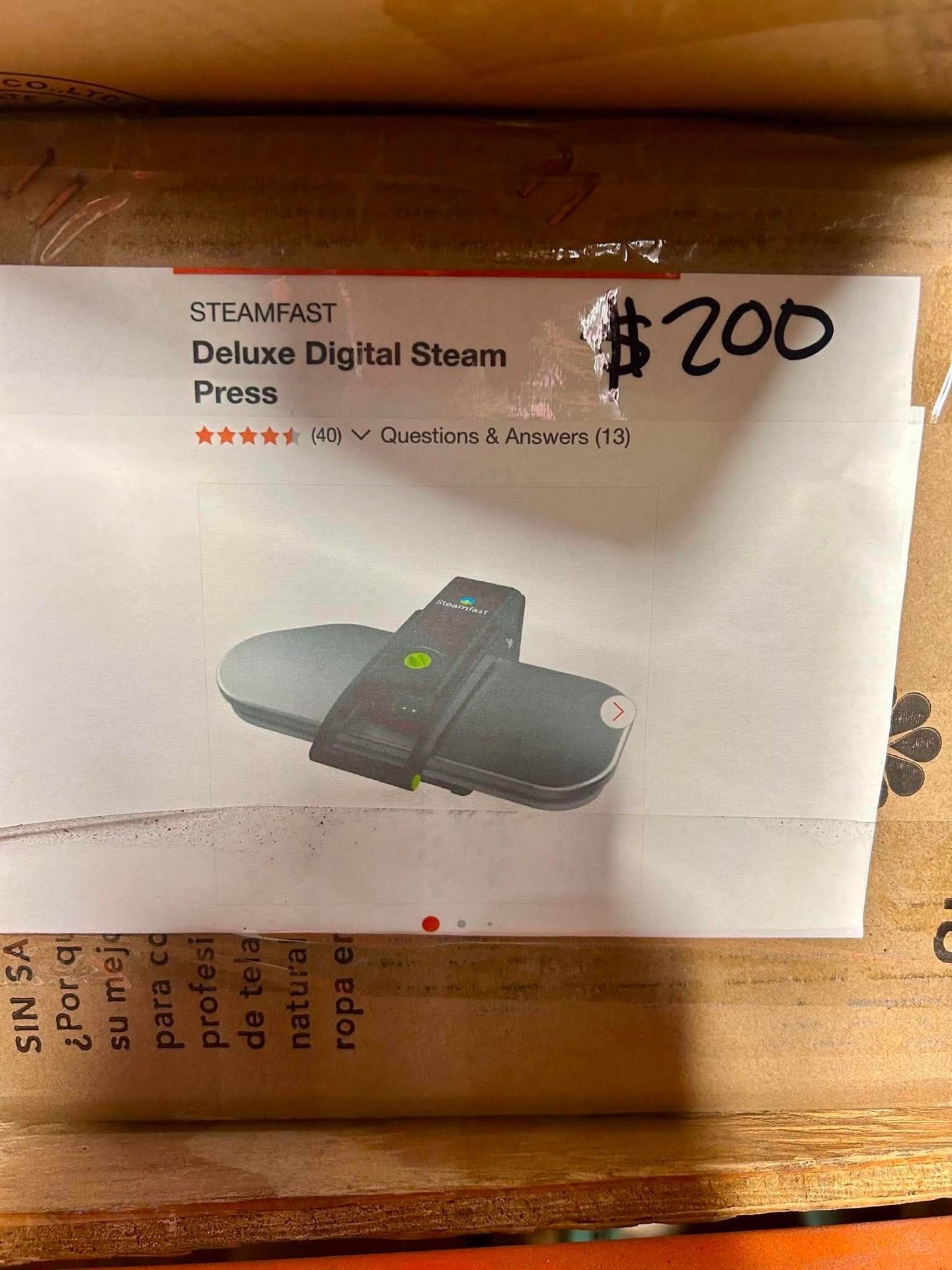 Deluxe Digital Steam Press