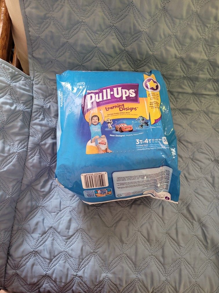 Huggies pullups 3t-4t 50 count