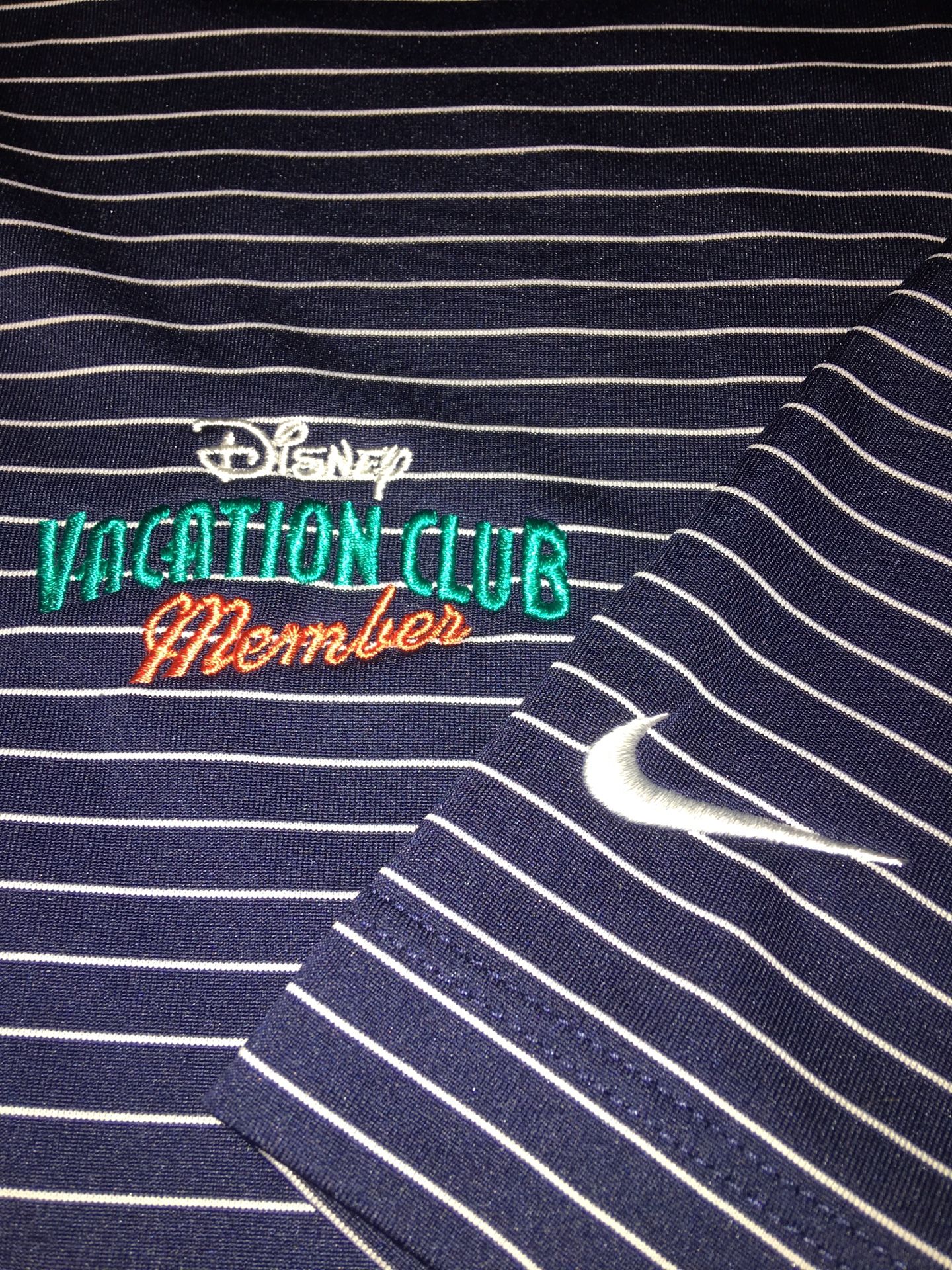 Nike Golf Shirt, Disney Vacation Club Member, Large, $10