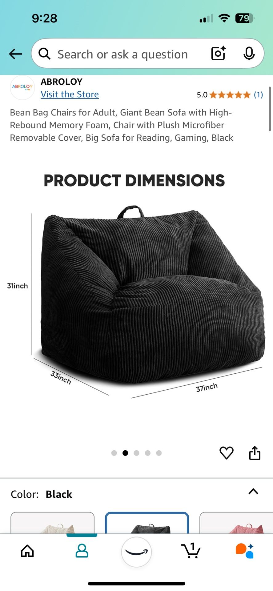 Brand New Bean Bag