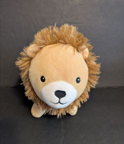 H & M Home Plush Lion Stuffed Animal Soft Tan White Cuddly Toy 7 x 9