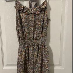 NWT BCBG Generation Spaghetti Strap Racer Back Mini Dress Multi Color