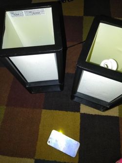 Table top lamps!!