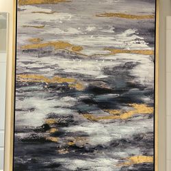 Beautiful Wall Art With Gold Color Frame