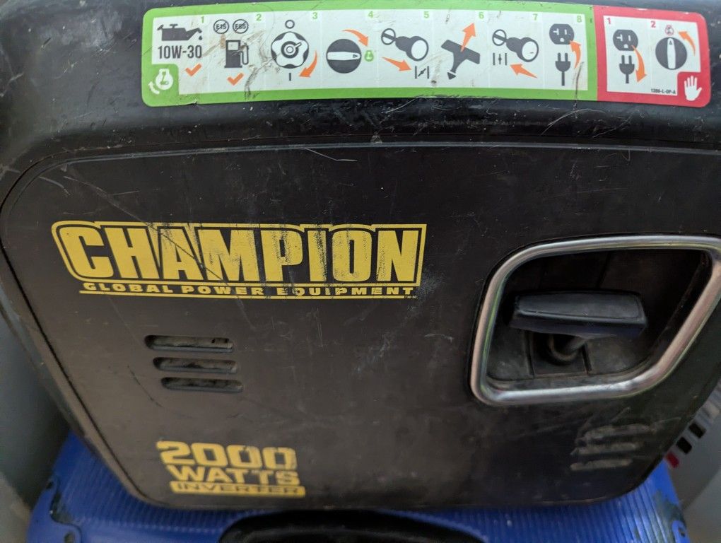 Champion 2000 Watt Generator 
