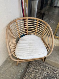 IKEA Buskbo Rattan Armchair