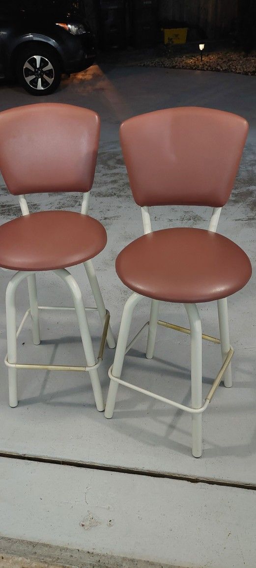 Bar Stools 24 Inches High $30  BOTH