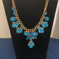 Blue Green Necklace
