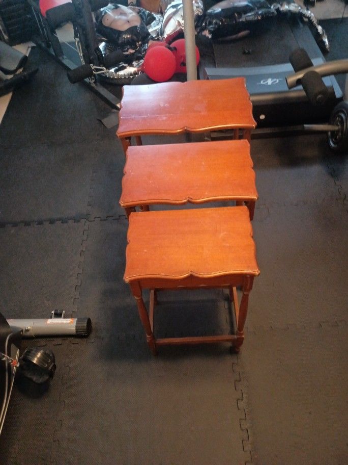 Antique 3 In 1 Table